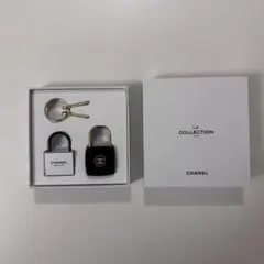 シャネル ラコレクション ノベルティ　 キーセット キーリング カデナ　南京錠 CHANEL 2024 ノベルティ ラコレクション キーホルダー カデナ