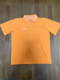 Mizuno オレンジ ポロシャツ