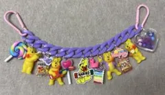 じゃらじゃらチェーン　キーホルダー　バッグチャーム