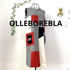 アルベロベロOLLEBOREBLA チュニックワンピース　ブタさん　綿　麻のサムネイル