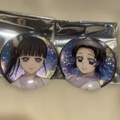 鬼滅の刃 ジャンプフェスタ 栗花落カナヲ 胡蝶しのぶ 缶バッジ