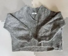 BABYLONE グレー Vネック セーター サイズ38