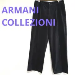 ★アルマーニARMANI COLLEZIONIブラックスラックス メンズ52Lのサムネイル