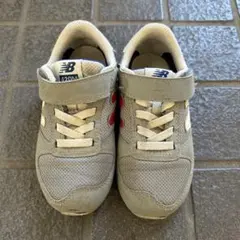 New Balance 420M グレー/レッド スニーカー　17cm