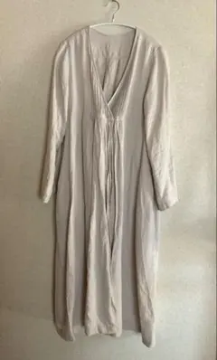 ネストローブ nest Robe カシュクールリネンワンピースのサムネイル