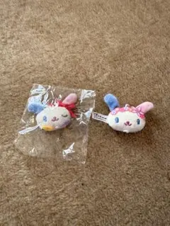 サンリオ　ガチャガチャ　ウサハナ　ぬいぐるみチャーム