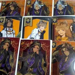 【９枚】サバナクロー　スカラビア　クリアビジュアルポスター２　ツイステ