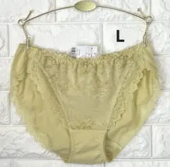 トリンプ　レッドレーベル0115　綿素材　レギュラーショーツ　イエロー/L