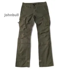 Johnbull ジョンブル カーゴパンツ ミリタリー カーキ 00s サイズL