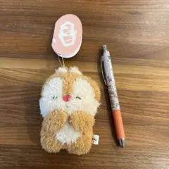 新品　ディズニーストア　デール　ほっちょ　ぬいぐるみキーチェーン　ボールペン