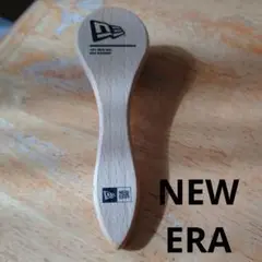 NEW ERA 帽子 お手入れ ブラシ 木製ハンドル