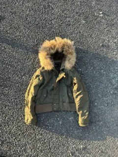 N2B ファージャケット y2k opium 短丈 鬼ファー