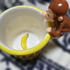Curious George サルフィギュア マグカップ