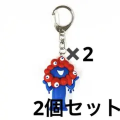 【完売】大阪・関西万博 ミャクミャク 立体PVCキーホルダー2個セット　新品