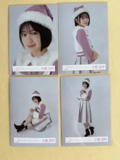 櫻坂46 中嶋優月 生写真 2024年 クリスマス衣装 縁日 ステッカー