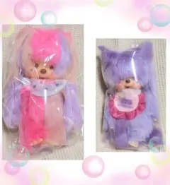 しなこ✕モンチッチ Sサイズわたあめちゃんバニラキーチェーン475shinako