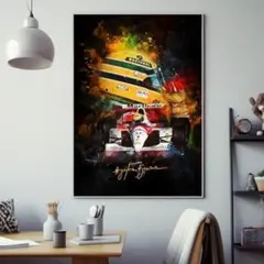 非売品　アイルトン・セナ　壁掛け Amazon.co.jp: アイルトン・セナF1フォーミュラグランドスーパー