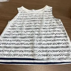 GLOBAL WORK レースタンクトップ M