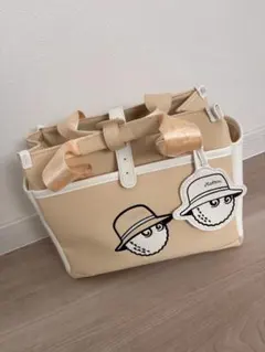 Malbon Golf キャディバッグ ベージュ