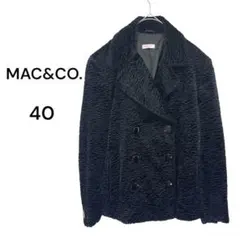 【マックスアンドコー】テーラードジャケット　アウター　大人　美品　黒　40（L）