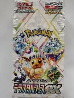 ポケモンカードゲーム テラスタルフェスex 10パック入り