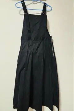BEAMS ブラック サロペット コットンのサムネイル