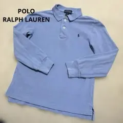 ポロラルフローレン　120cm ブルー　長袖　長袖ポロシャツ　襟付き