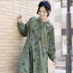 【未使用】チチカカ／チャンキーニットヘアバンド／ネイビー