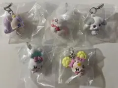 ぷちきゅあ　めじるしアクセサリー　５種セット　ガチャ