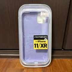 elago iPhone 11/XR シリコンケース パープル