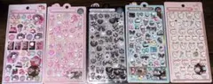 ボンボンドロップシール 舞妓 ちょこみん ガーリー ぶらっく 古本屋 セット