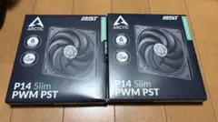 ARCTIC P14 Slim PWM PST PC用ファン 2個セット