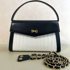 ハナエモリ 3way ショルダーバッグ ハンドバッグ クラッチバッグ リボン