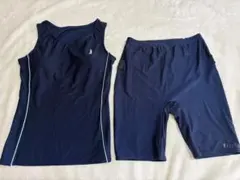 【極美品】EASTBOY イーストボーイ 水着 上下セット 9M ネイビー