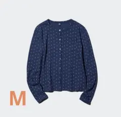 【r m t 様専用】UNIQLO ポインテールカーディガン ネイビー Mサイズ