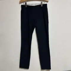theory ブラック スラックス パンツ