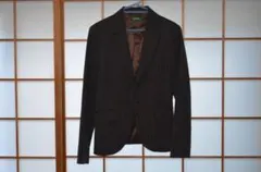 BENETTON パンツスーツ テーラード ストレッチ ブラウン系 4のサムネイル