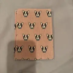 フレンチブルドッグ柄 ブックカバー
