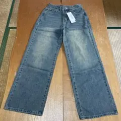 Dazy ワイドレッグデニム ブルー タグ付き