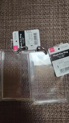 DAISO フォトキーホルダー スライド式 2個セットのサムネイル