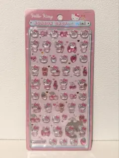 ボンボンドロップシール mini サンリオ キティ ピンク 正規品 うるちゅる