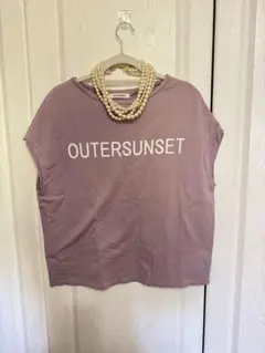 PLST ロゴTシャツ パープル フリーサイズのサムネイル
