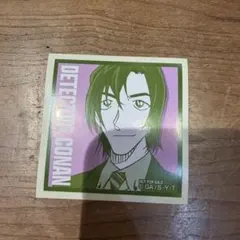 名探偵コナン　コナンプラザ　バイカラーステッカー　萩原研二 シール　特典