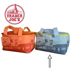 新品　Trader Joe's US トレーダージ ヨーズミニ保冷バッグ　ブルー