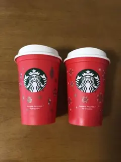 新品未使用Starbucks ネスレ クリスマスタンブラー 2個セット