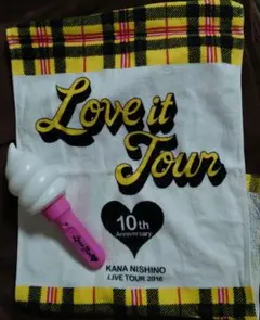西野カナ Love Again 2024 ペンライト タオル セット - メルカリ