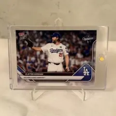 topps now SPカード クレイトン・カーショー 2025ワールドシリーズ 