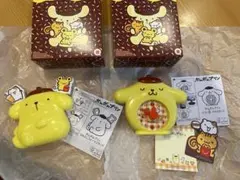 ポムポムプリン ハッピーセット　フォークスタンド　メモスタンド　2点セット