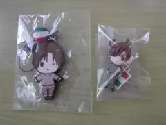 ◆ ヘタリア　ロマーノ　2点セット　ラバーストラップ（BOX特典）・マスコット