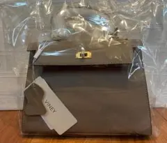 本革　ハンドバッグ　ショルダー付き　フォーマルバッグ　卒業式　成人式　入学式